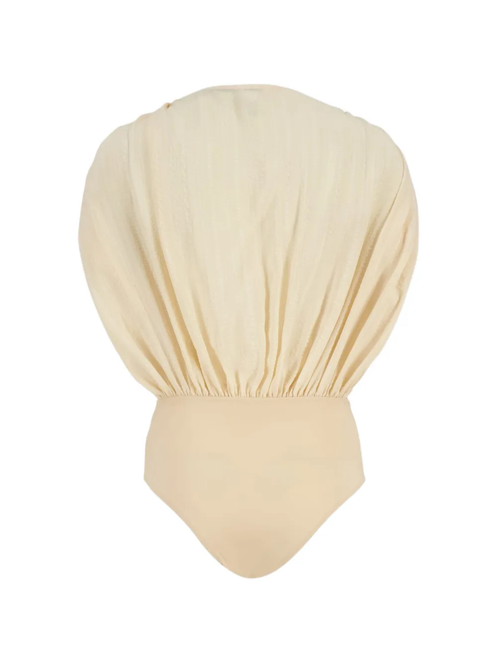 Zeus+Dione sleeveless bodysuit - Beige