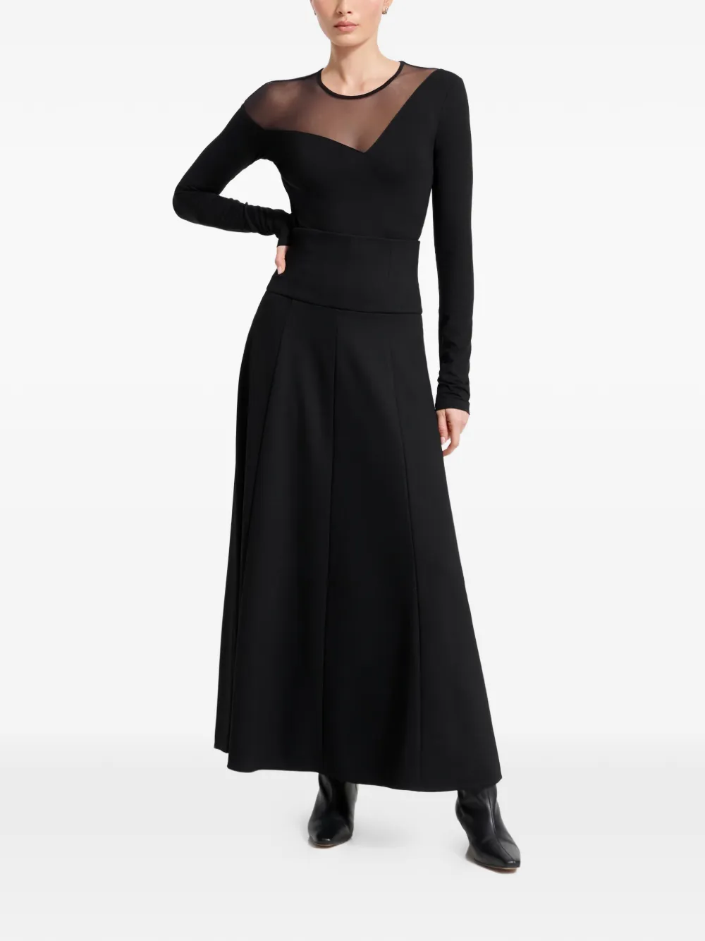  Marcella Charli Long-sleeve Top - Black 