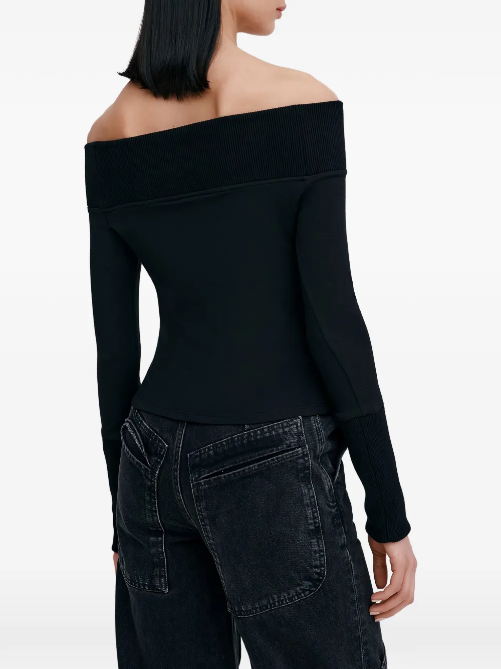  Marcella Tilly Long-sleeve Top - Black 