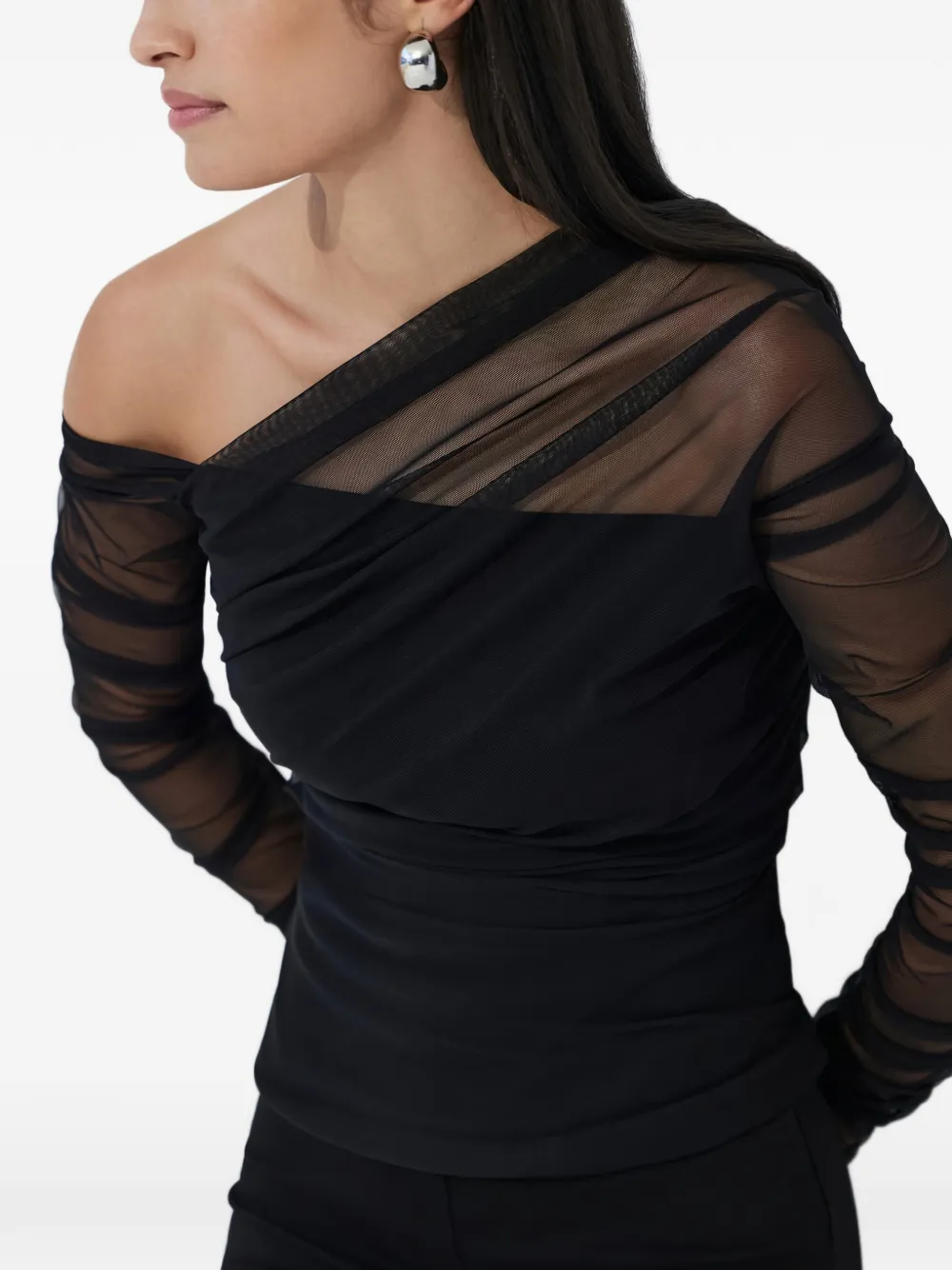 Marcella Monroe top Zwart