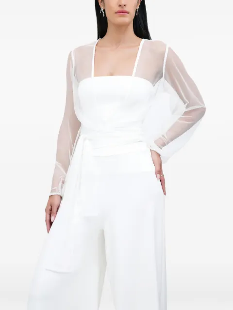 Marcella Verona tie-fastening top