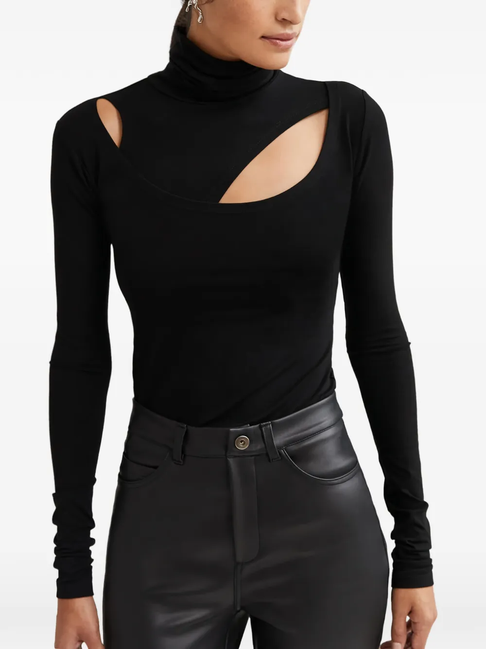 Marcella top Dahlia | negro | Image 1