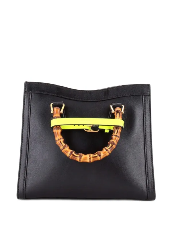 Gucci Pre-Owned ダイアナ NM バンブーハンドル ハンドバッグ S 