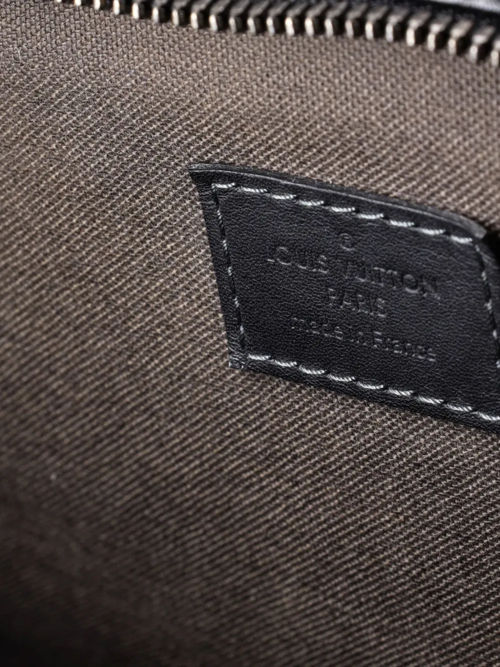 LOUIS VUITTON Pre-owned Michael Nm Damier Infini Leather Backpack In Black