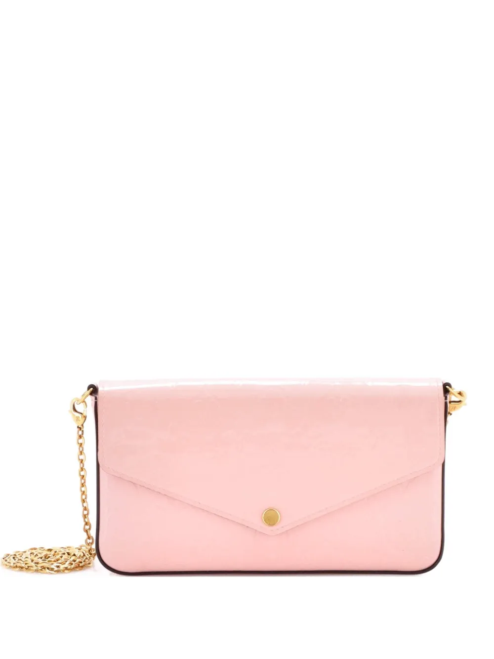Louis Vuitton Pre-Owned Felicie Pochette Monogram Vernis crossbody bag - Rosa