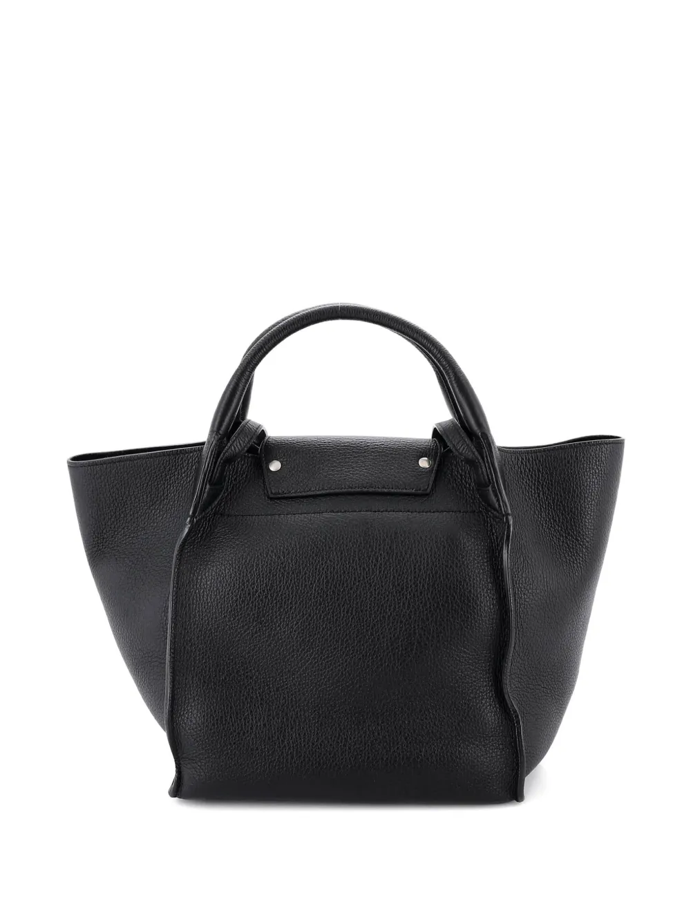 CELINE Pre-owned Big Bag Grained Calfskin Small Satchel In Black