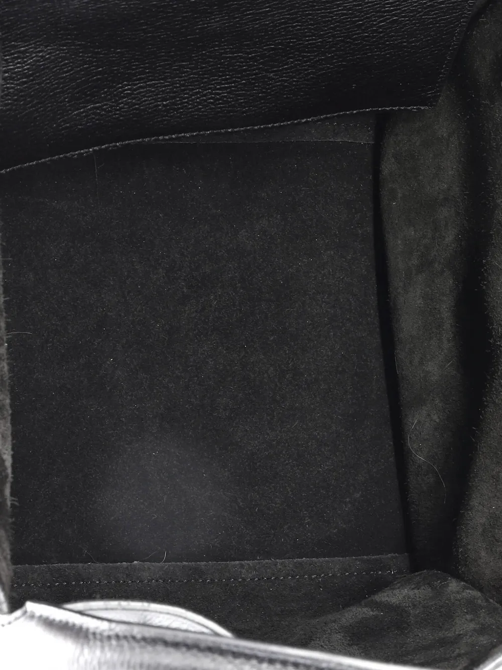 CELINE Pre-owned Big Bag Grained Calfskin Small Satchel In Black