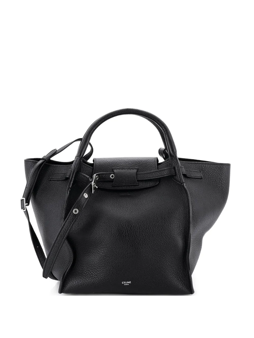 Celine Pre-Owned Big Bag Grained Calfskin Small satchel - Black