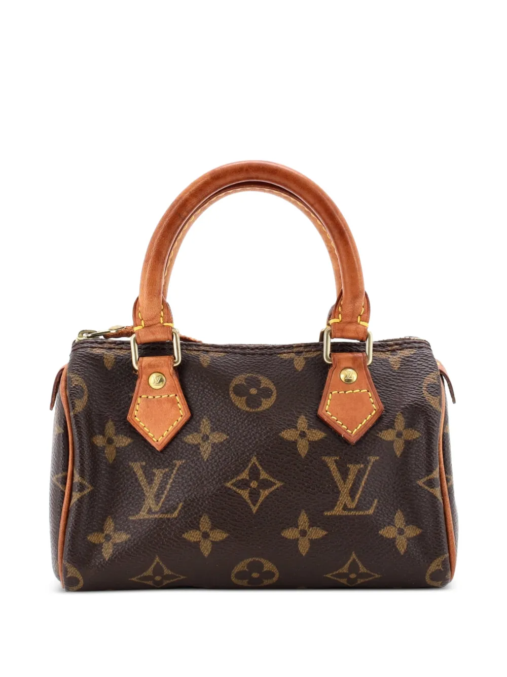 Louis Vuitton Pre-Owned Speedy Mini HL Handbag Monogram Canvas satchel - Marrone