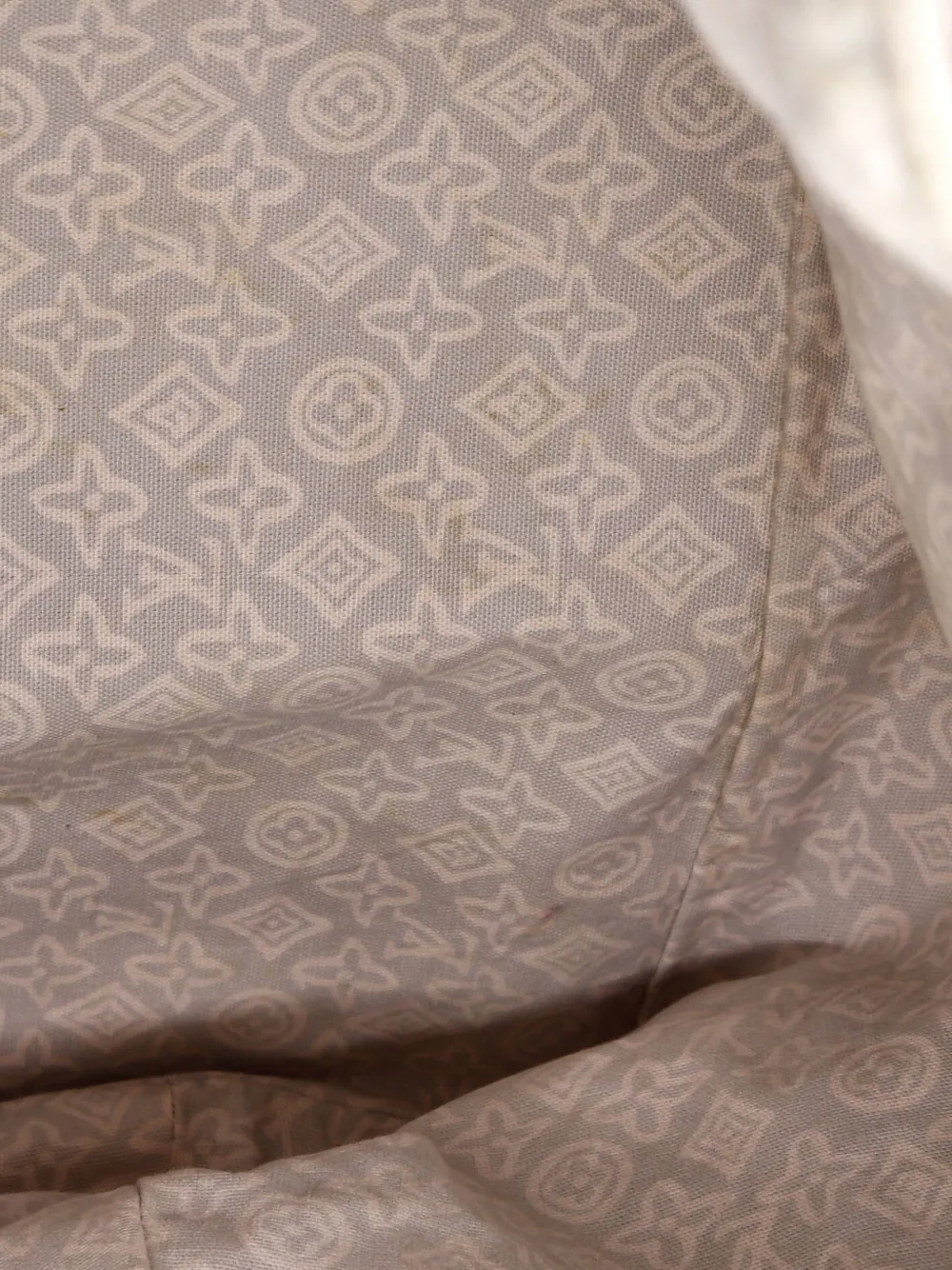 Pre-owned Louis Vuitton Tahitienne Cabas Canvas Gm Tote Bag In Pink