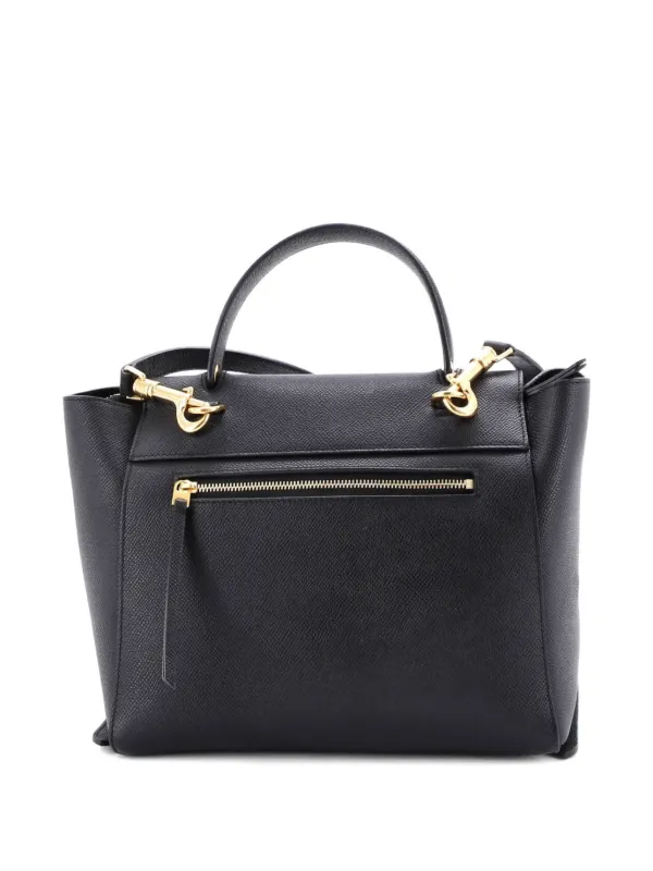 Celine Pre-Owned ベルトバッグ テクスチャード レザー マイクロ