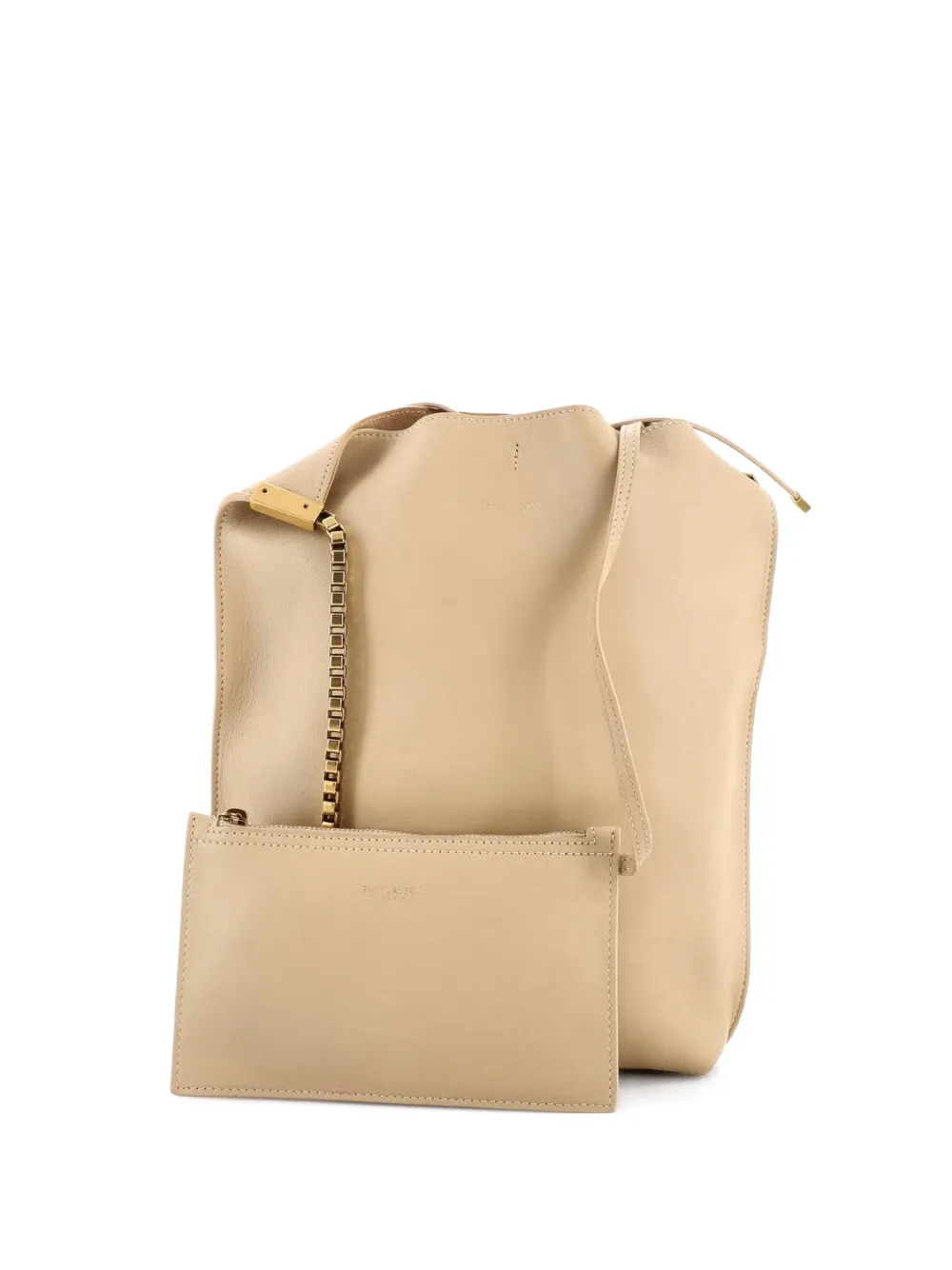 Saint Laurent Pre-Owned Suzanne Leather Small hobo bag | neutro | Image 1