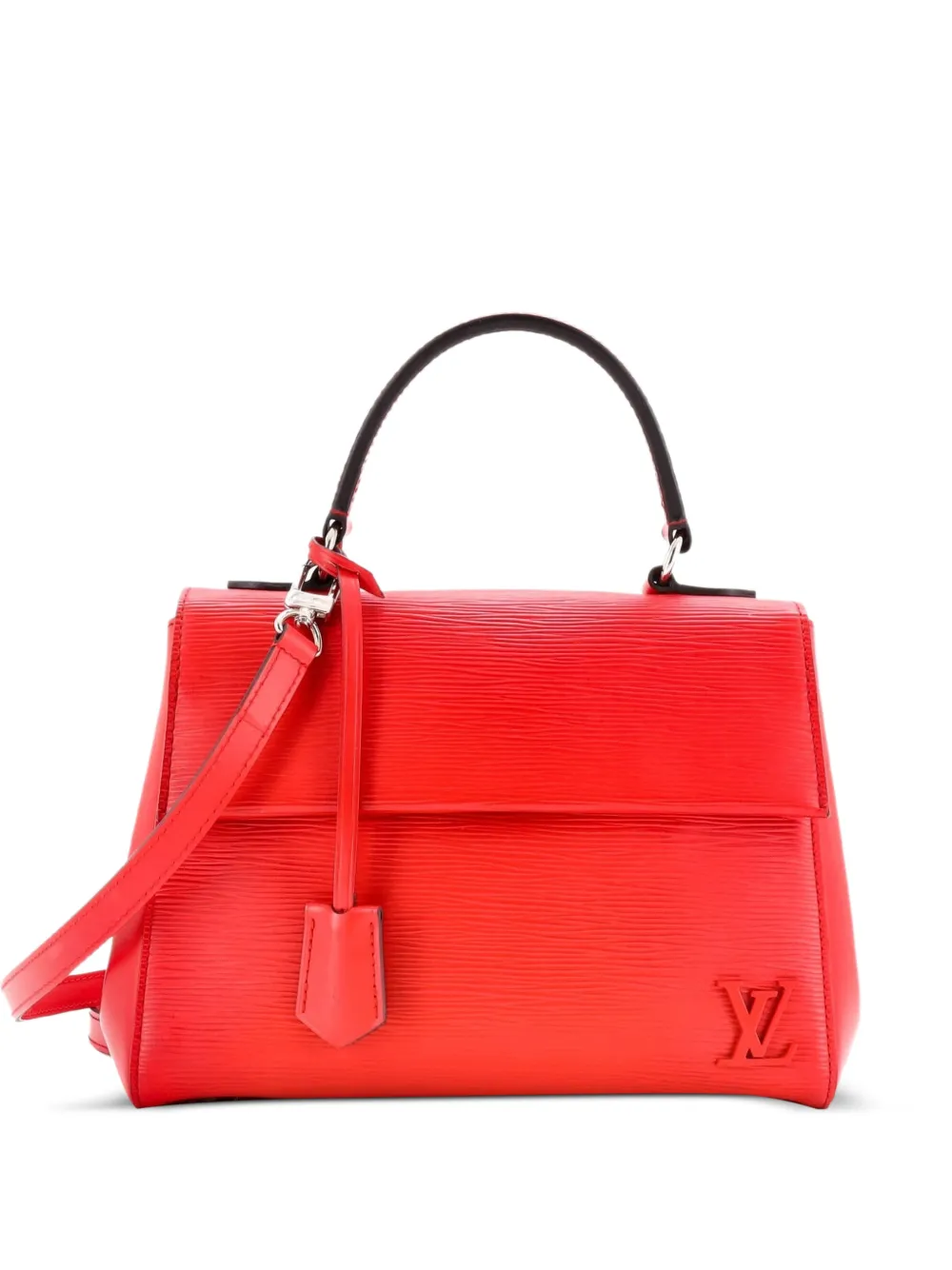 Louis Vuitton Pre-Owned Cluny Top Handle Bag Epi Leather BB satchel - Rosso