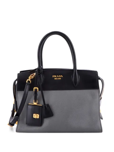 Prada Pre-Owned Esplanade Saffiano with City Calf Medium tote bag