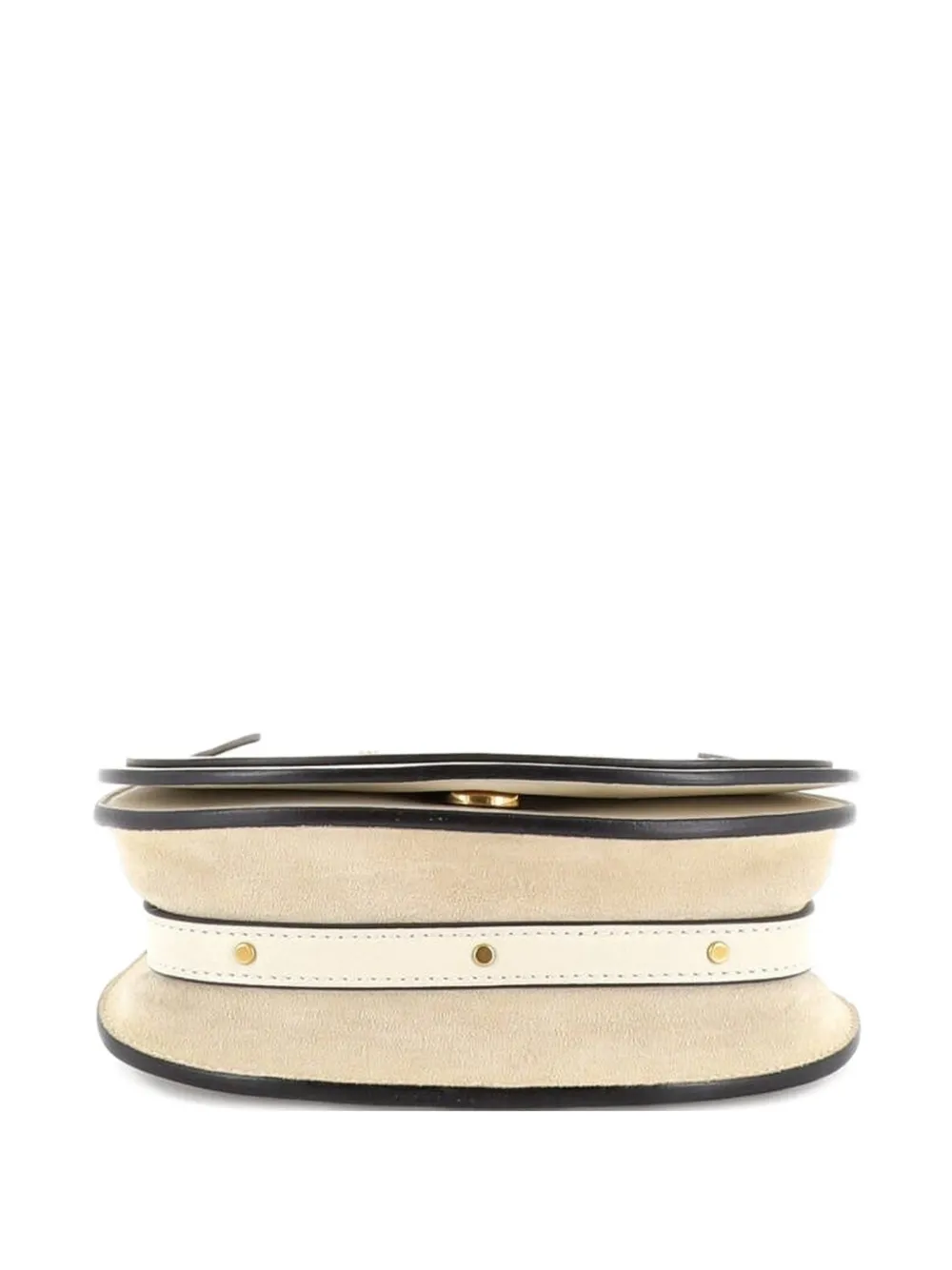 Pre-owned Chloé Nile Leather Small Crossbody Bag In Neutral