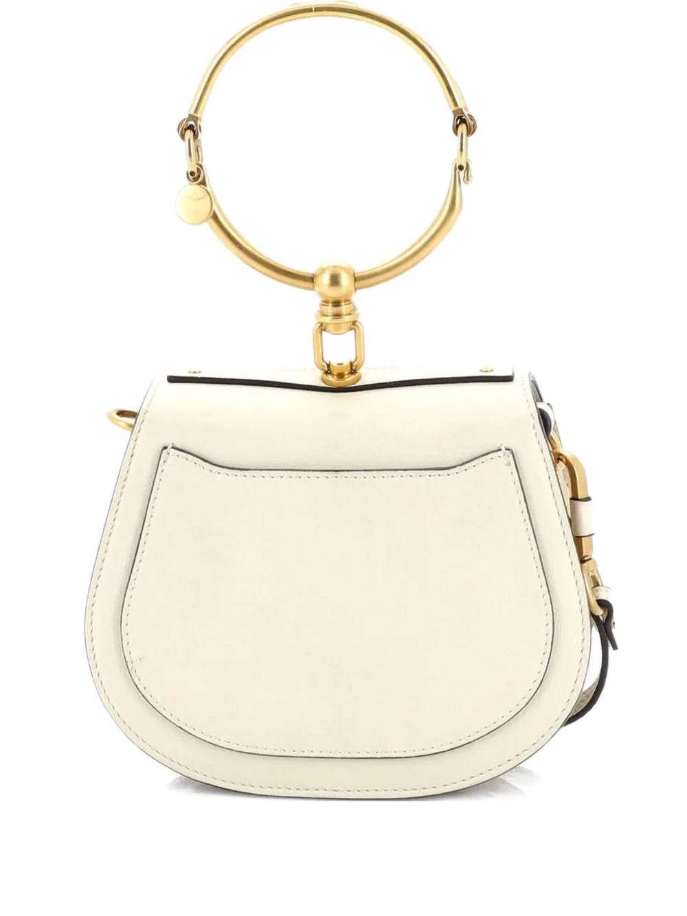 Pre-owned Chloé Nile Leather Small Crossbody Bag In Neutral