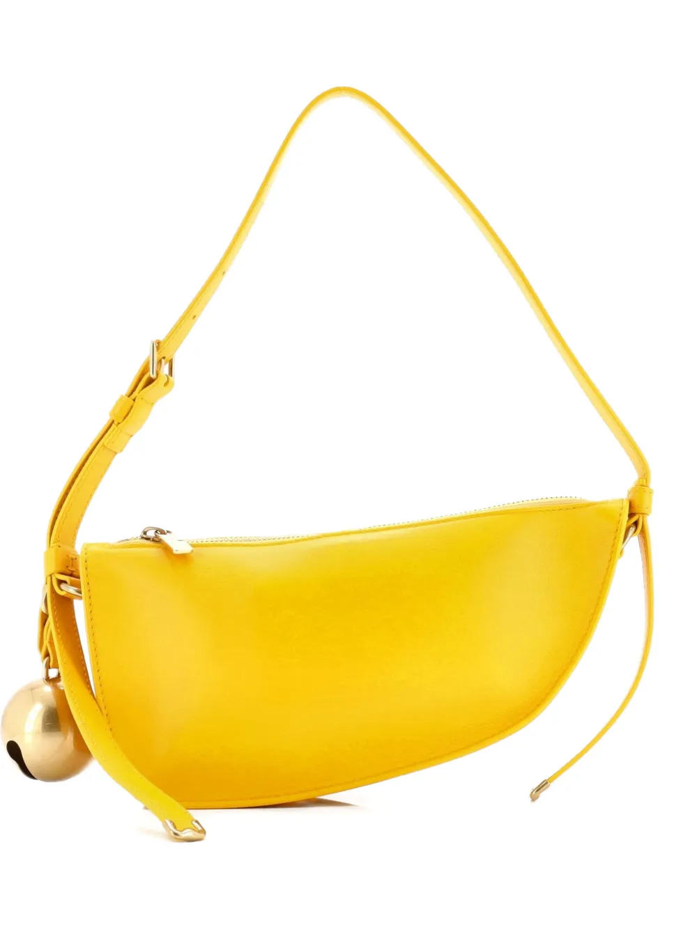 Burberry Pre-Owned Shield Sling Shoulder Bag Leather Mini crossbody bag - Giallo