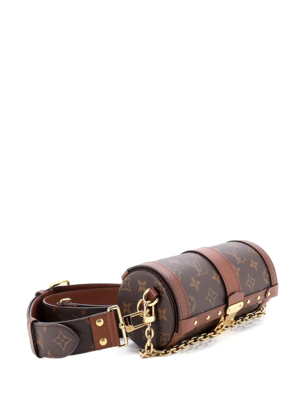 Louis Vuitton Pre-Owned Papillon Trunk Bag Monogram Canvas shoulder bag - Marrone