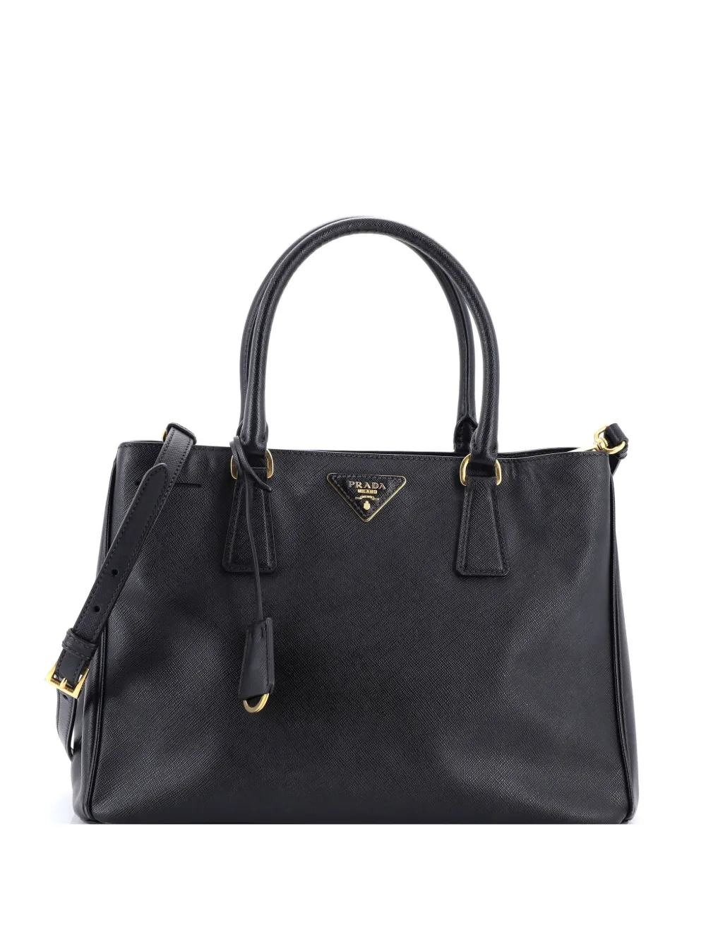 Prada Pre-Owned Gardener's Saffiano Leather Medium tote bag - Nero