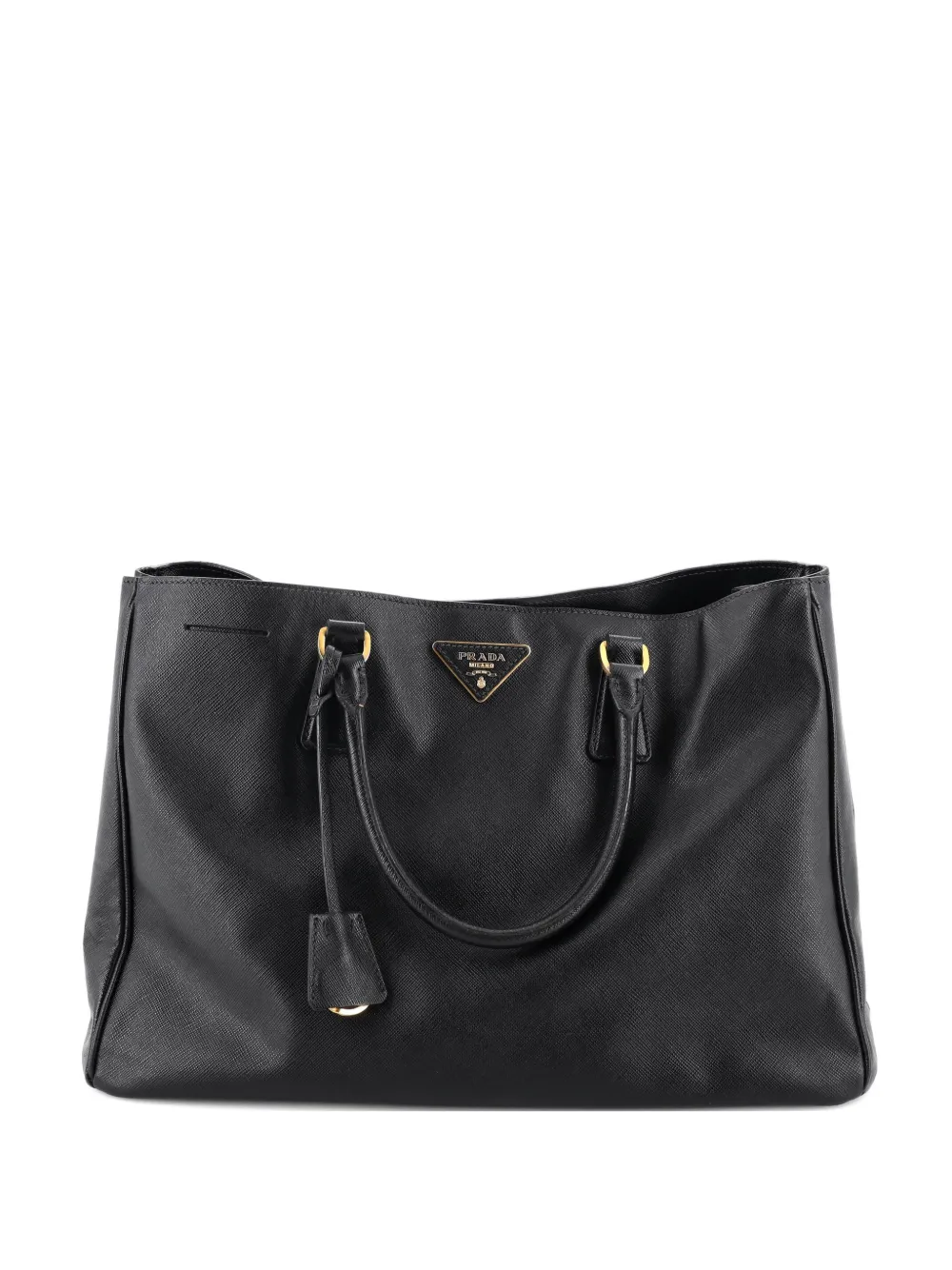 Prada Pre-Owned Lux Open Saffiano Leather Medium tote bag | Black | Image 1