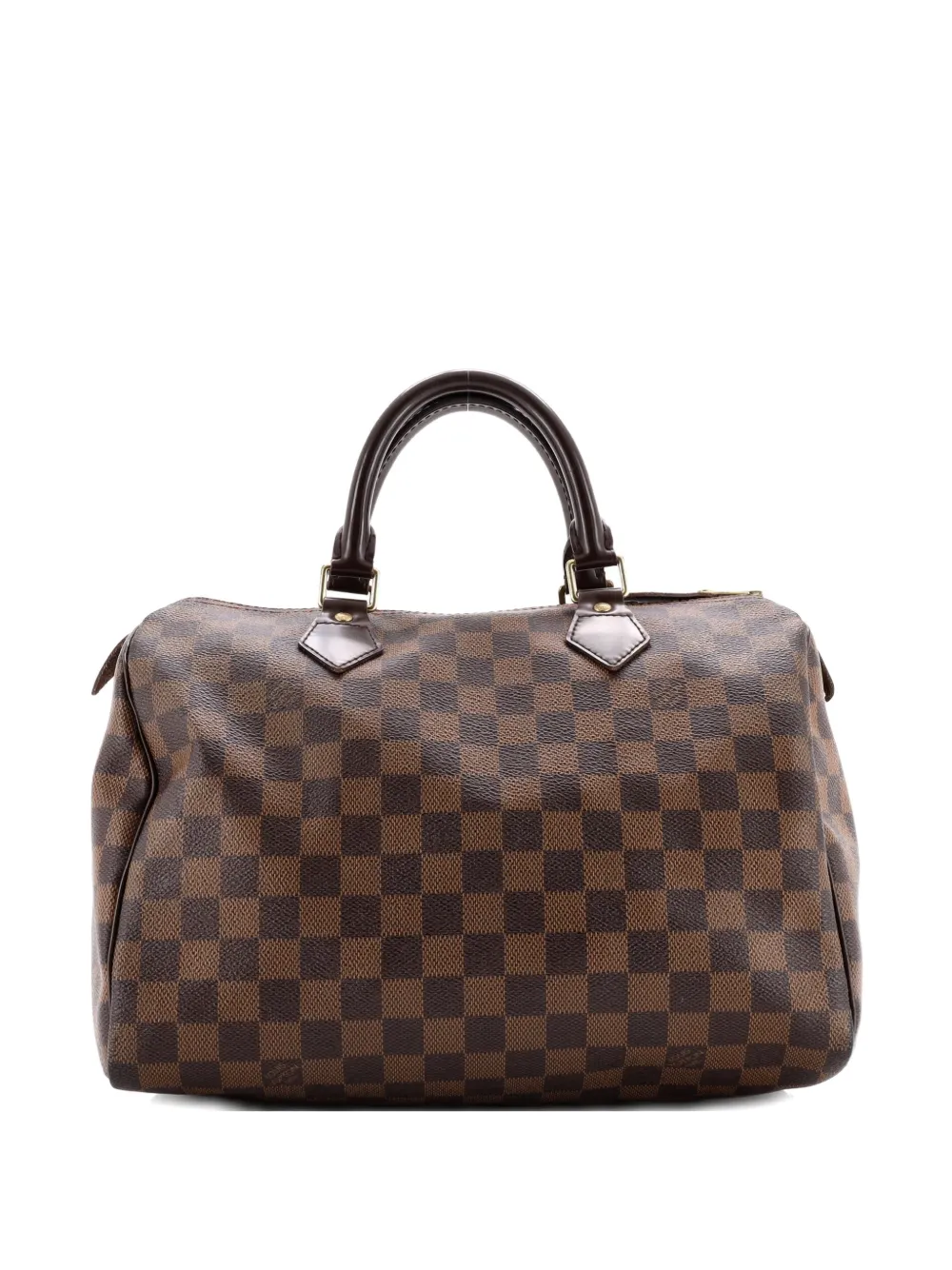 Louis Vuitton Pre-Owned Speedy Handbag Damier 30 satchel - Marrone