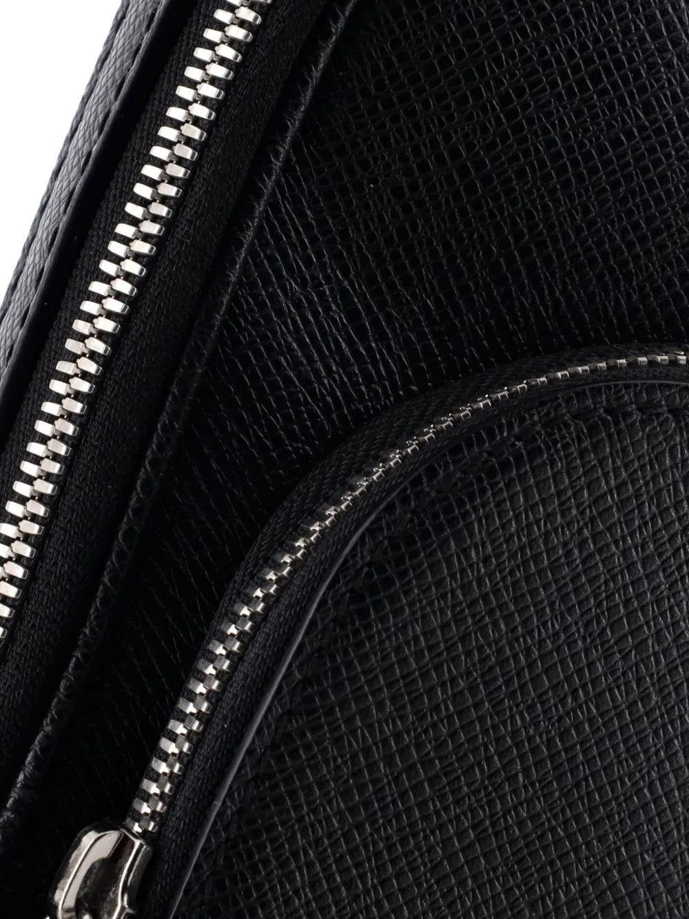 LOUIS VUITTON Pre-owned Avenue Sling Bag Nm Taiga Leather Crossbody Bag In Black