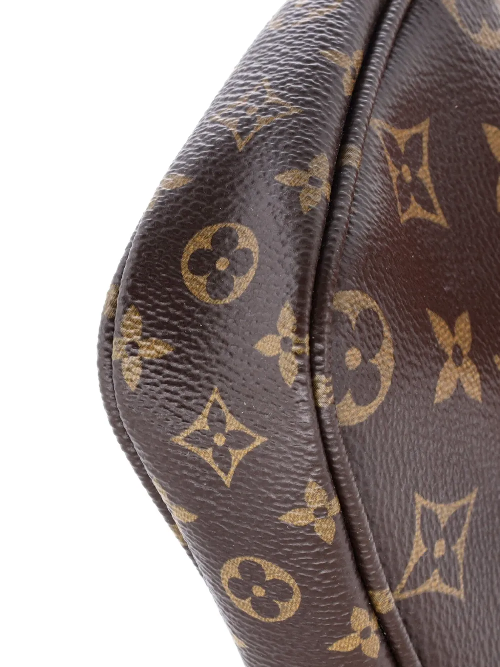 Pre-owned Louis Vuitton Multi Pochette Accessoires Monogram Canvas Small Pouch In Brown