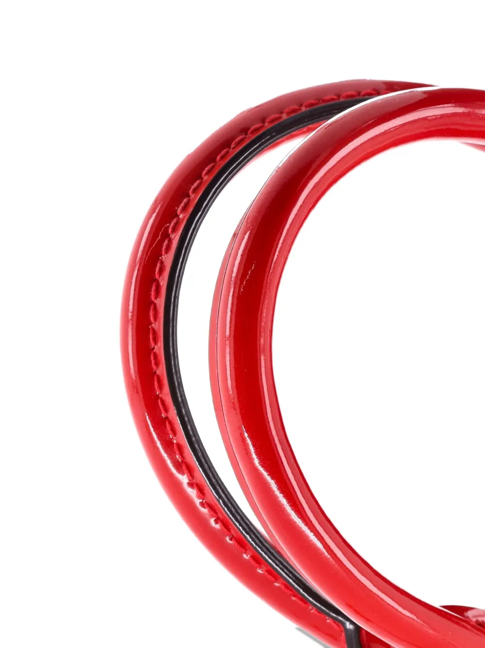 LOUIS VUITTON Pre-owned Alma Handbag Monogram Vernis Pm Satchel In Red