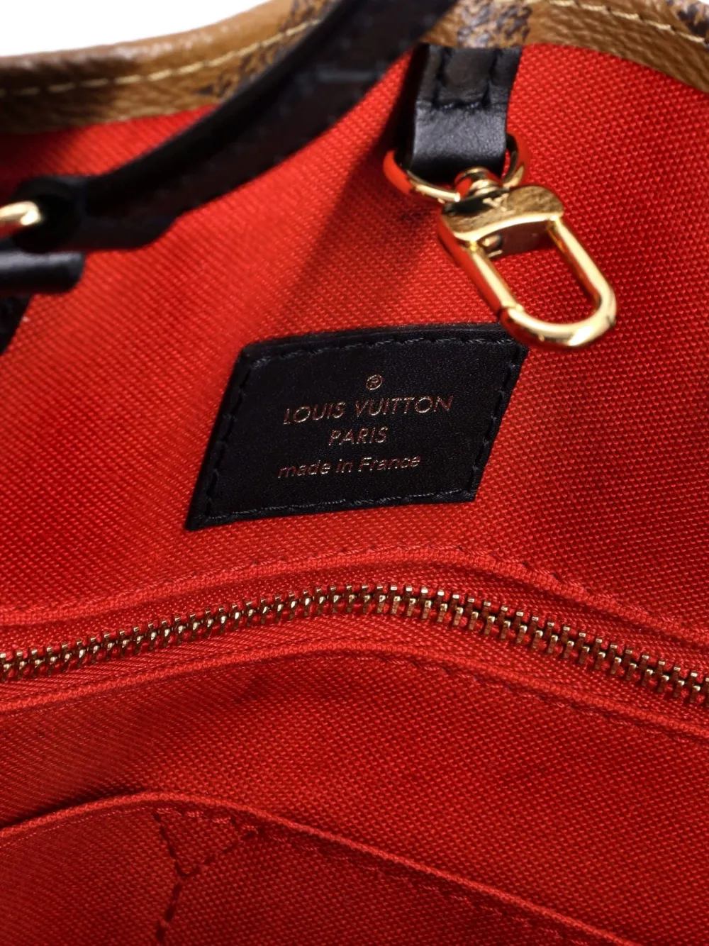 LOUIS VUITTON Pre-owned Onthego Reverse Monogram Giant Mm Tote Bag In Brown