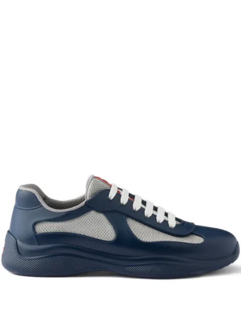 Prada  America's Cup bike fabric badge sneakers 