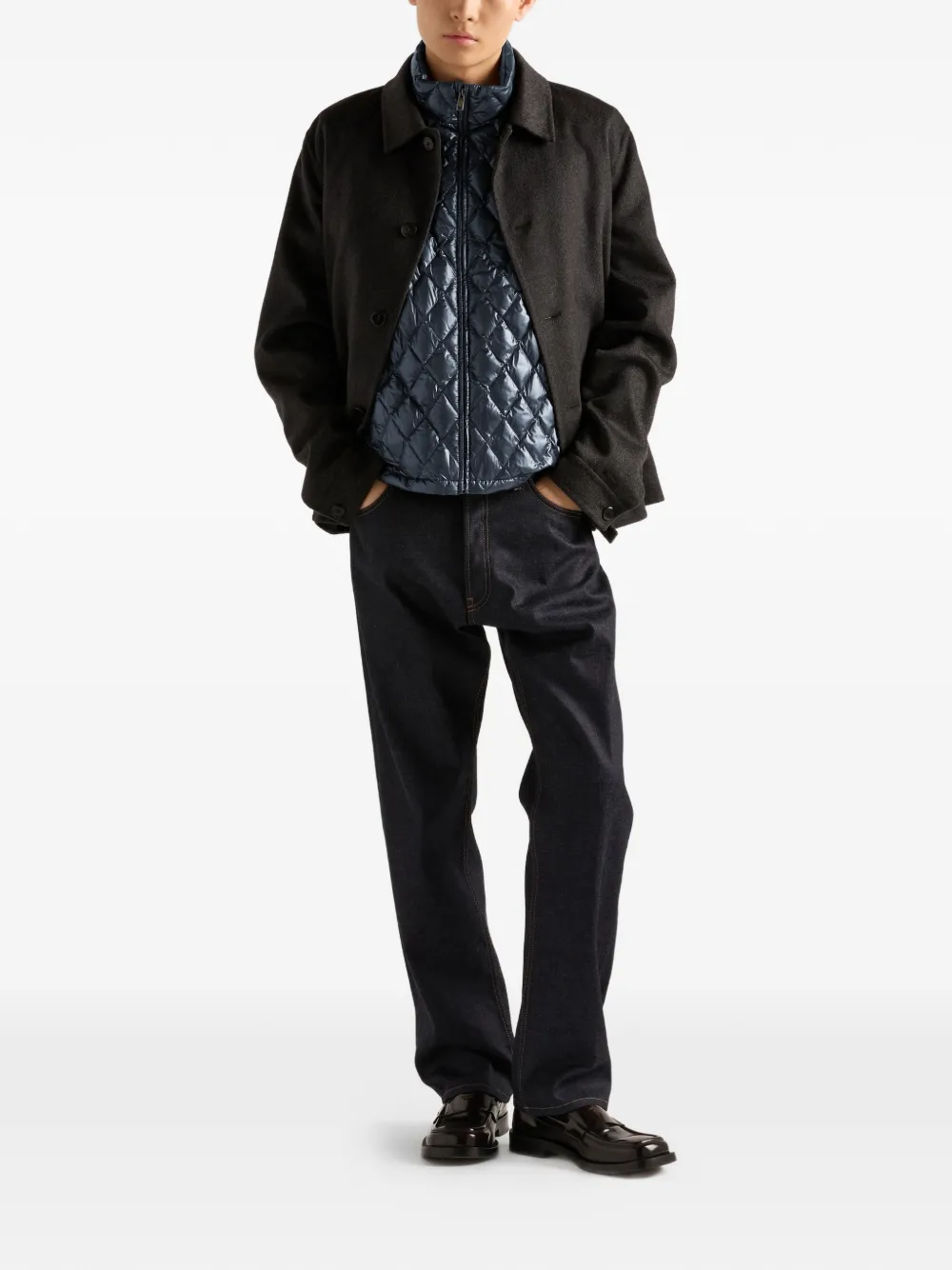 Prada quilted logo vest | Waistcoats & Gilets | Image 2