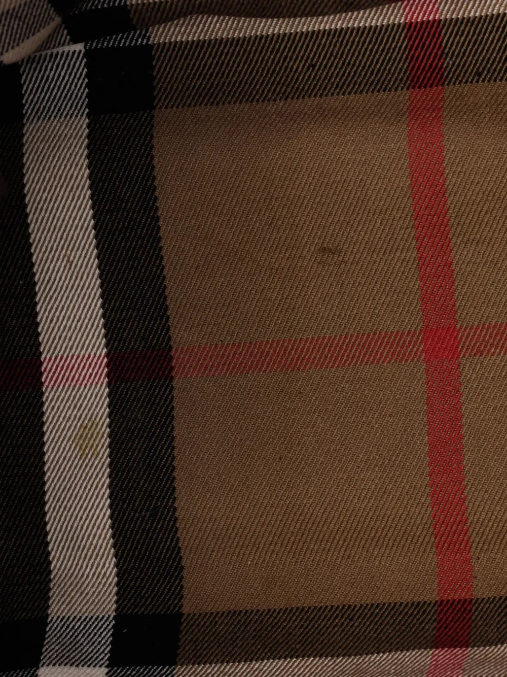 BURBERRY Pre-owned Buckle Leather Medium Tote Bag In Red