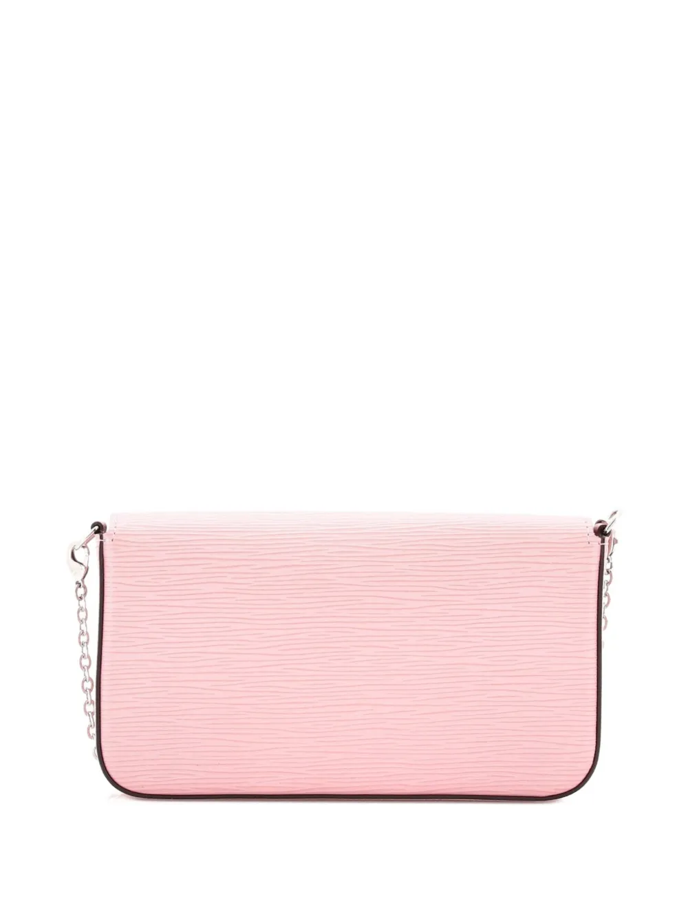 Pre-owned Louis Vuitton Felicie Pochette Epi Leather Crossbody Bag In Pink