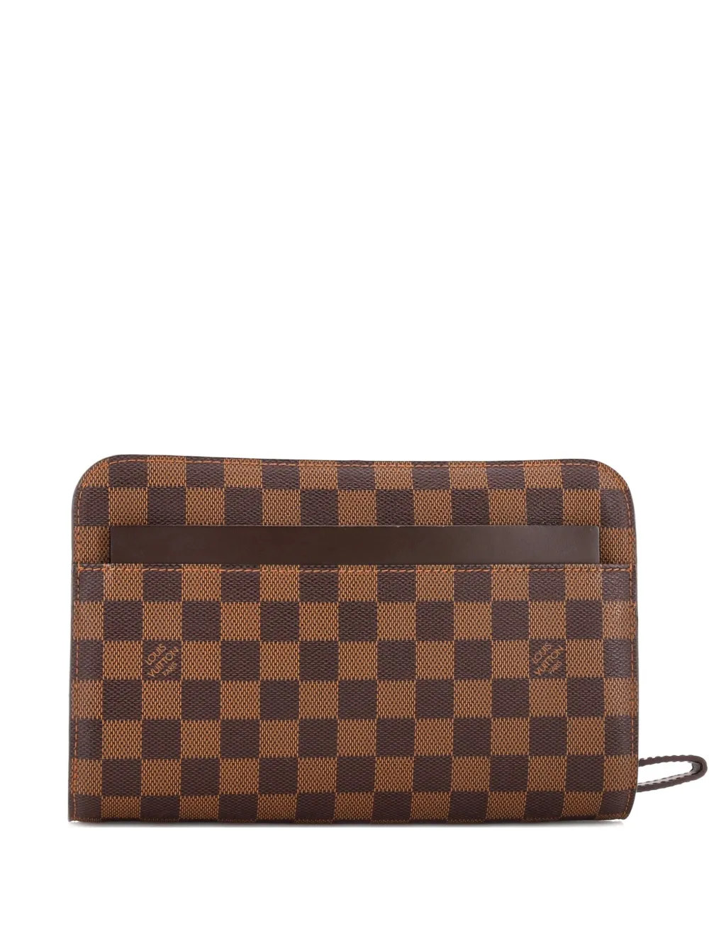 Louis Vuitton Pre-Owned Pochette Saint Louis Damier clutch bag - Marrone