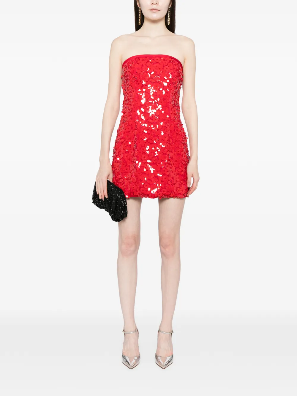  Cynthia Rowley Paillette-embellished Dress - Red 