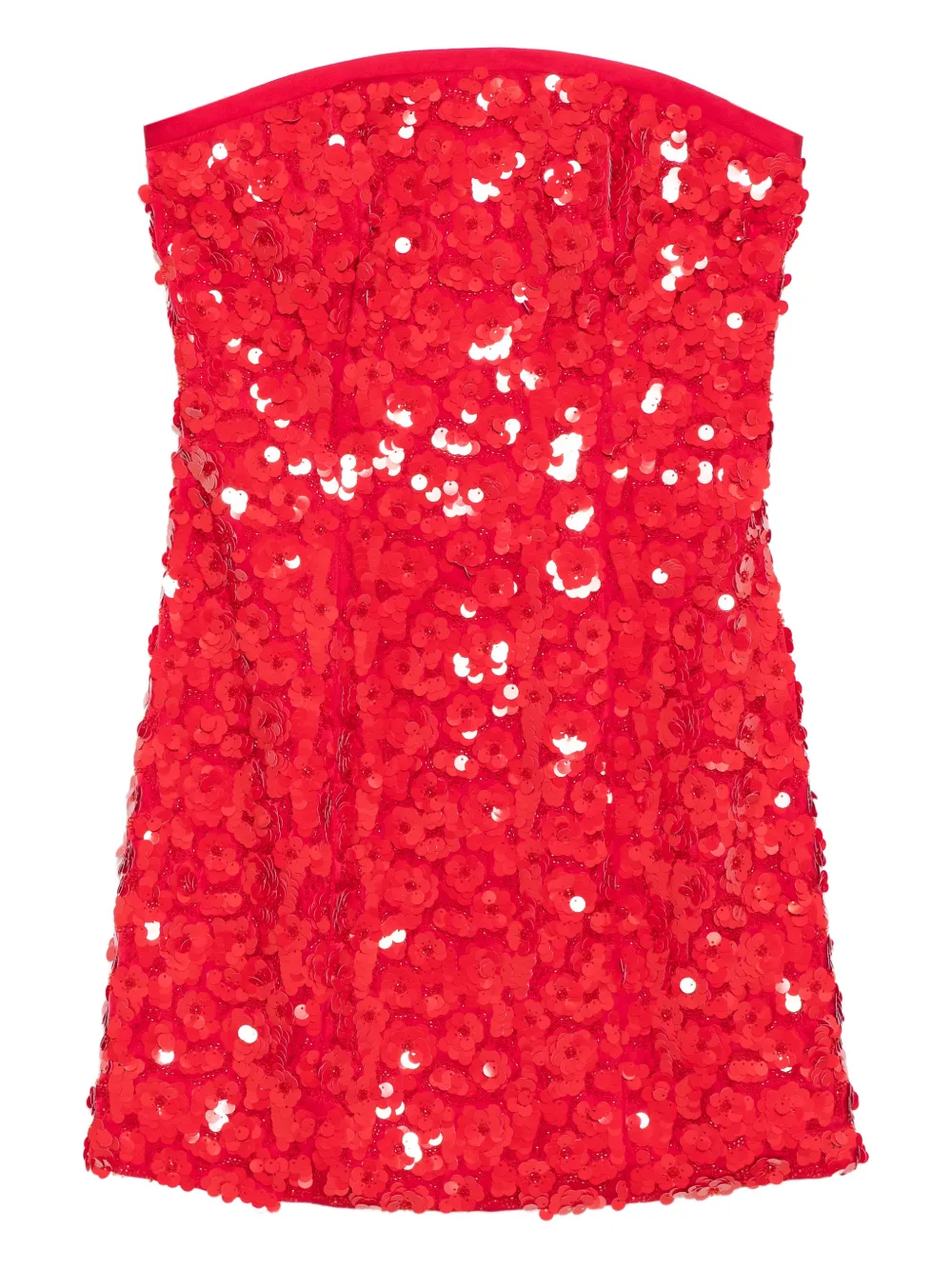 Cynthia Rowley Gonna con paillettes - Rosso
