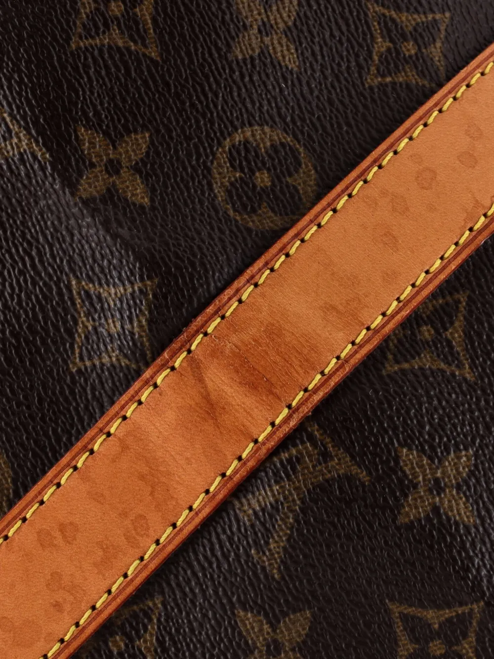 LOUIS VUITTON Pre-owned Keepall Bag Monogram Canvas 45 Satchel In Brown