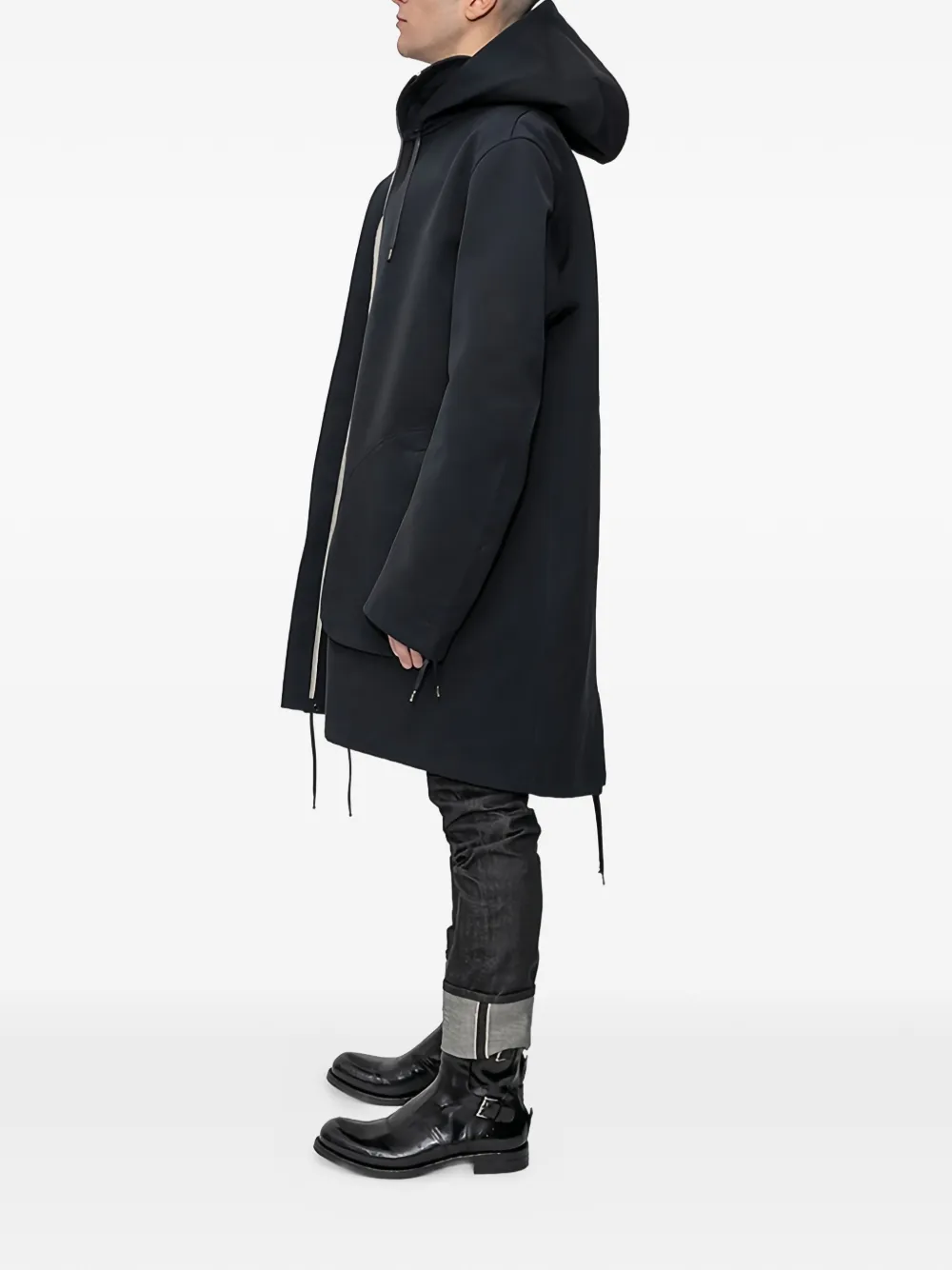  Deepti Hooded Parka - Black 