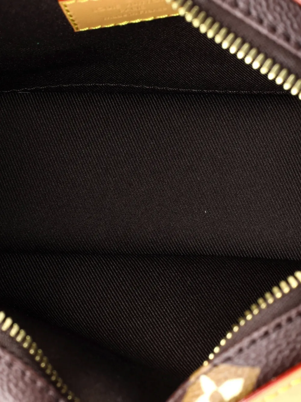 Pre-owned Louis Vuitton Envelope Messenger Tyler The Creator Multicolor Monogram Craggy Canvas Crossbody Bag In Brown