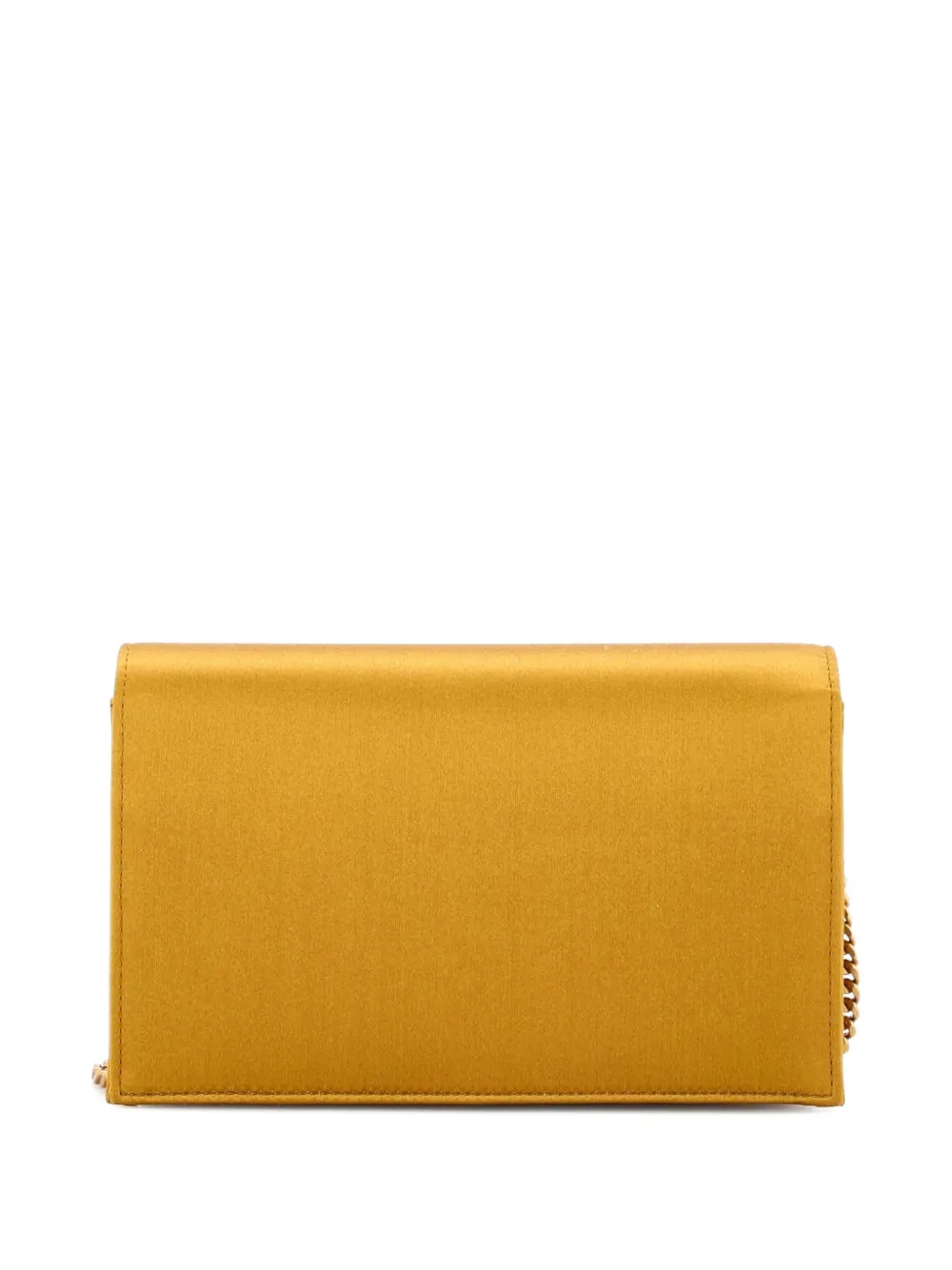 Classic Monogram Tassel Chain Wallet Satin Shoulder Bag
