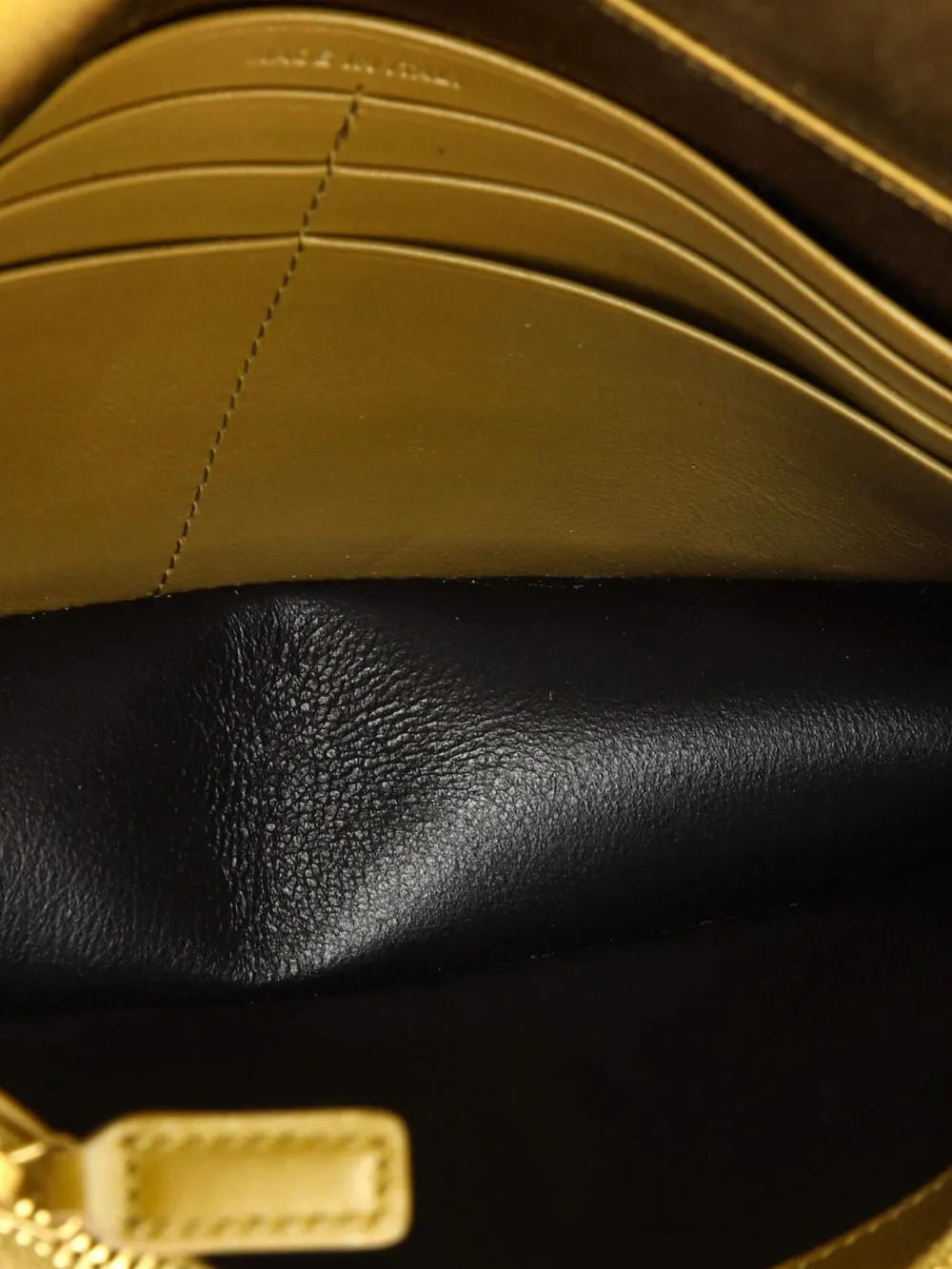 Classic Monogram Tassel Chain Wallet Satin Shoulder Bag