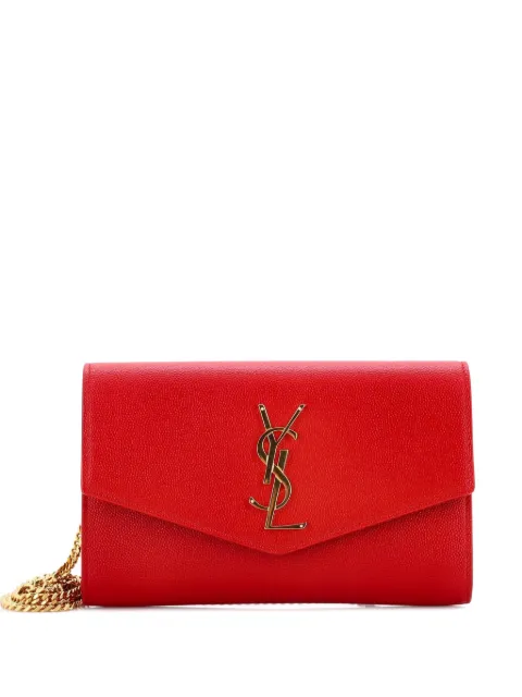 Saint Laurent Pre-Owned Uptown Chain Wallet Leather crossbody bag