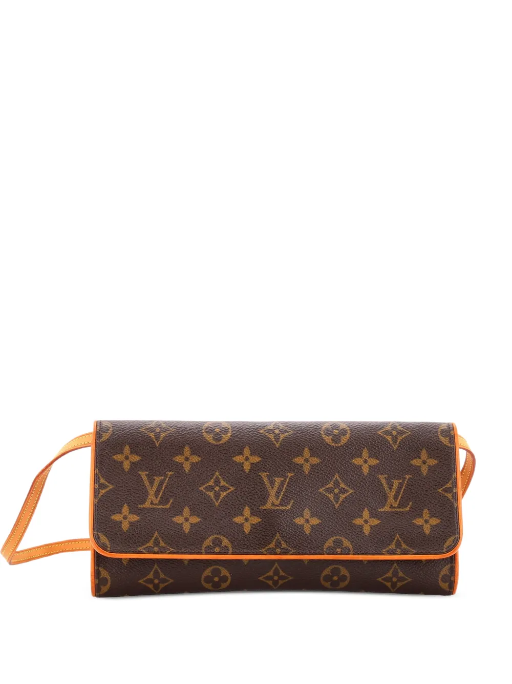 Louis Vuitton Pre-Owned Twin Handbag Monogram Canvas GM crossbody bag - Marrone
