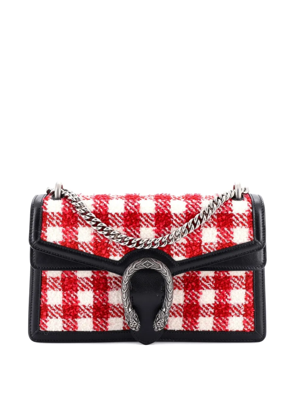 Gucci Pre-Owned Dionysus Bag Tweed Small shoulder bag - Nero