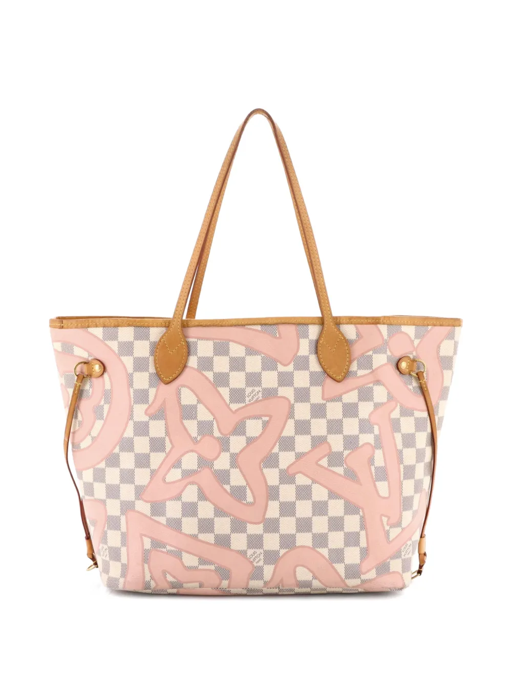 Pre-owned Louis Vuitton Neverfull Nm Limited Edition Damier Tahitienne Mm Tote Bag In Multi