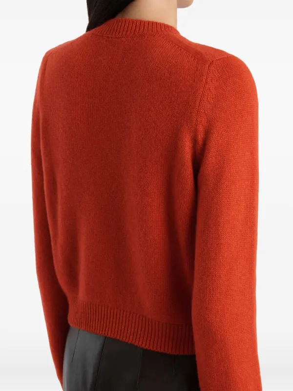 KHAITE Leta Sweater | Red | FARFETCH