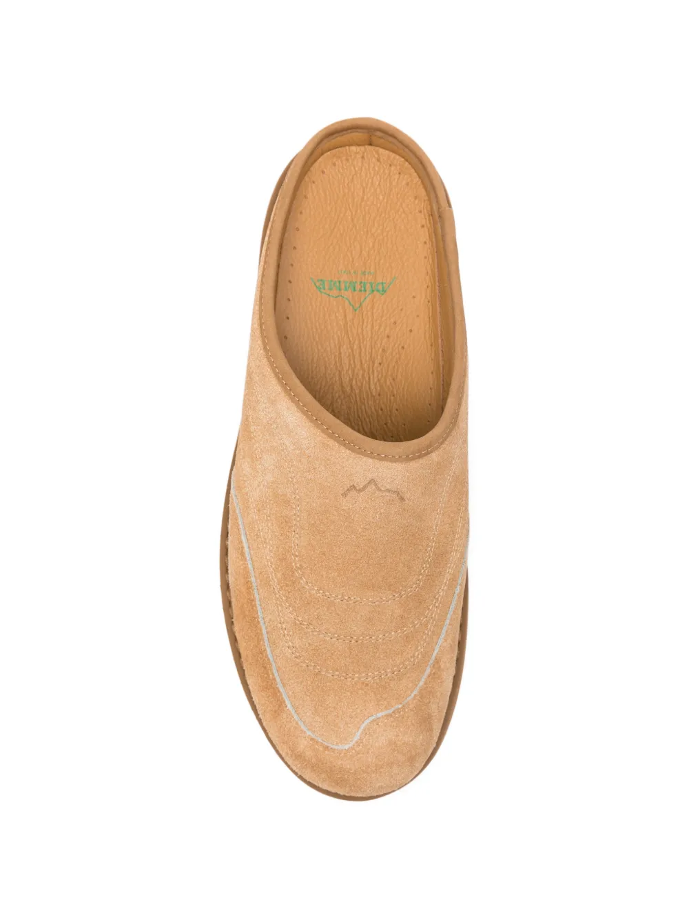 Diemme Muiltjes met ronde neus Bruin