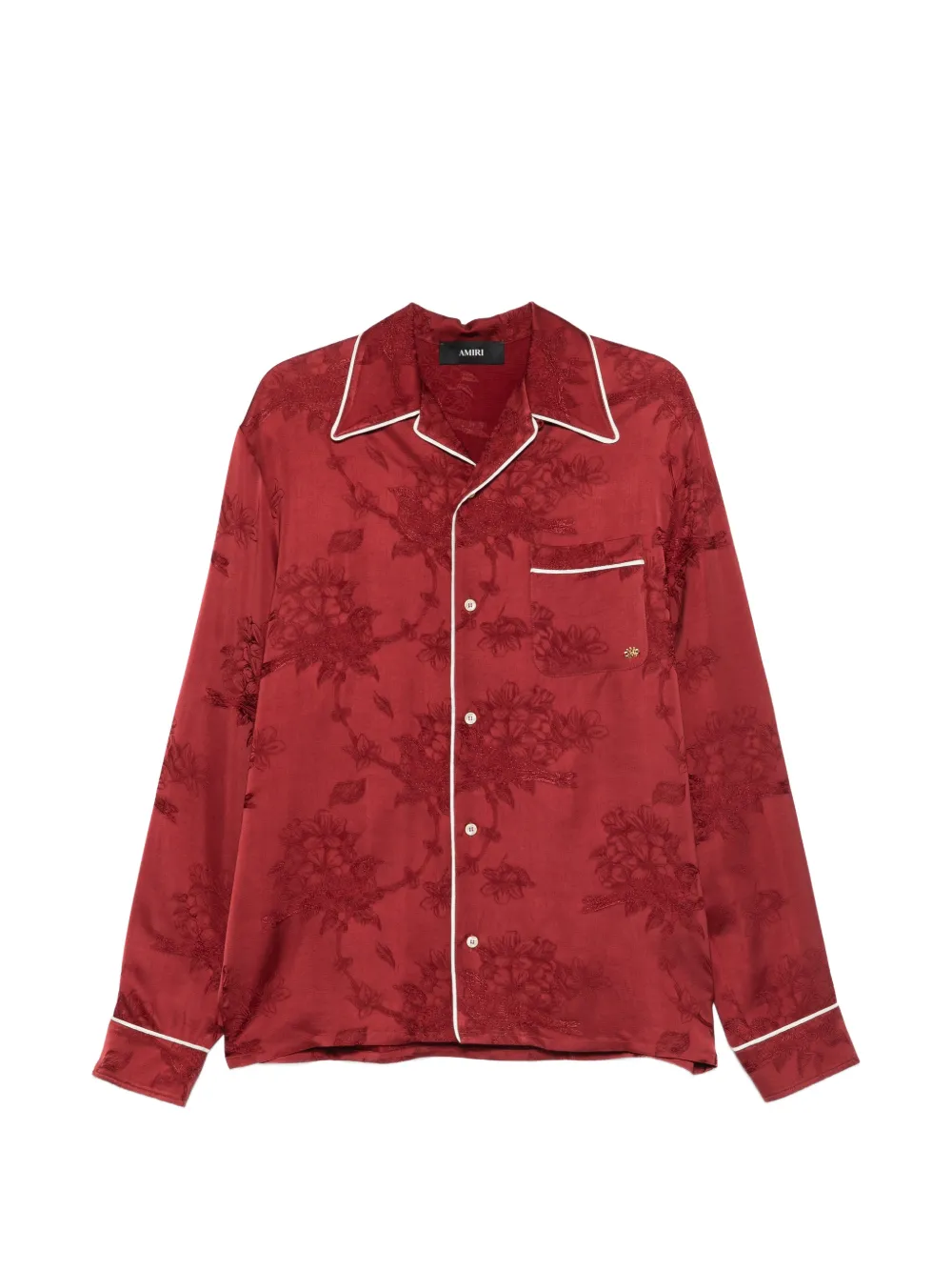 AMIRI floral jacquard shirt – Red AMIRI floral jacquard shirt – Red