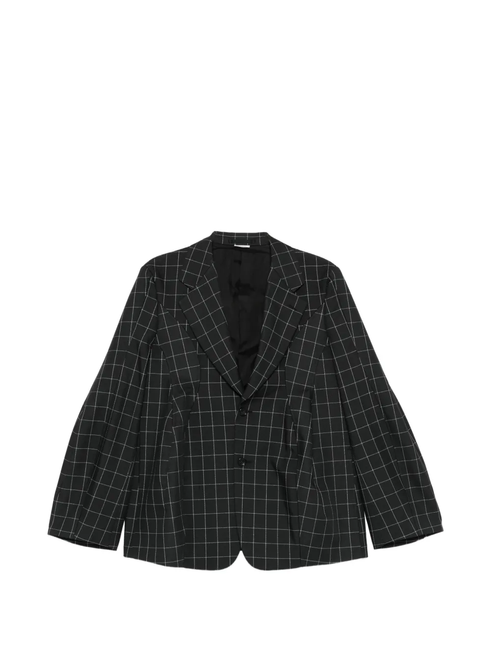 Comme des Garçons Homme Plus Blazer sartoriale a quadri - Nero