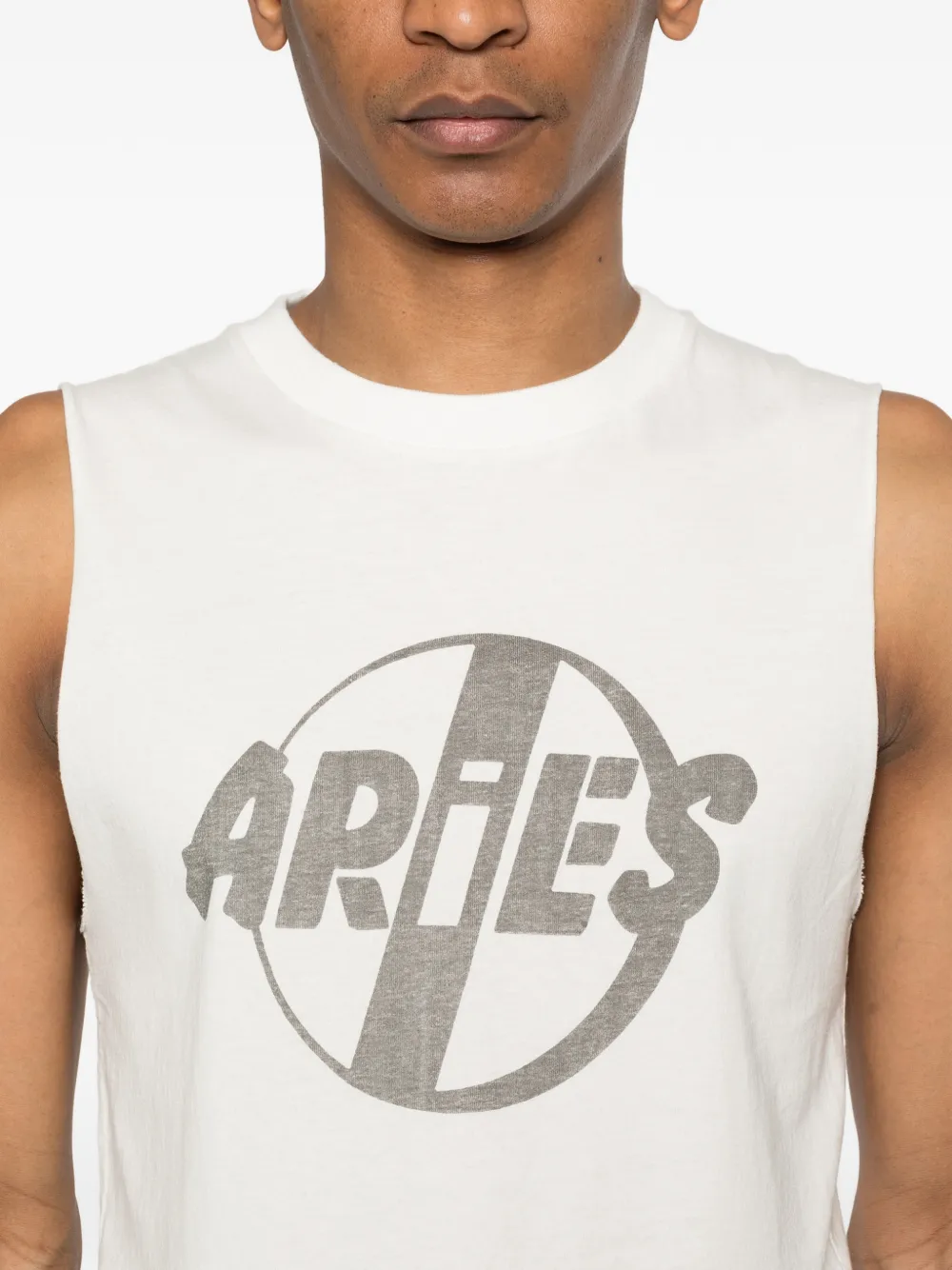 Aries Punk logo muscle vest | Smart Closet